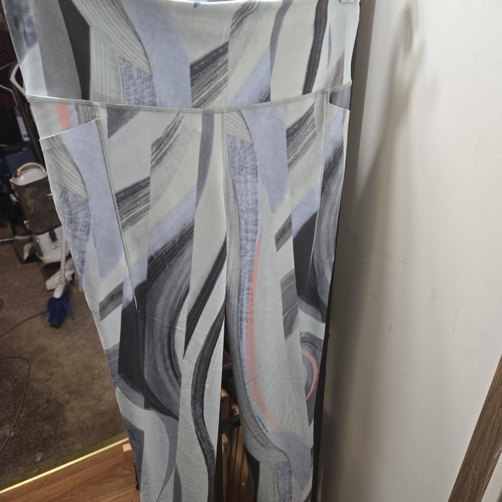 Abstract Patterned Leggings NWT - image 1